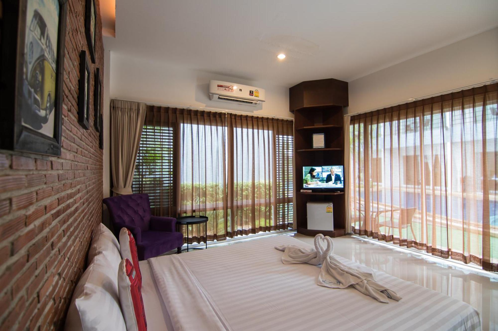 Milano Huahin Hotell Rum bild